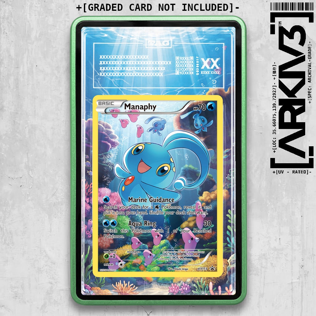ARKIV3 TAG graded front - Green