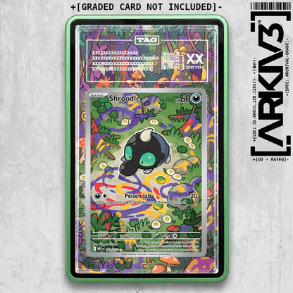ARKIV3 TAG graded front - Green