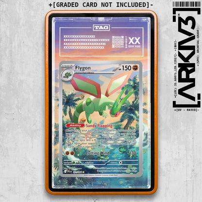 ARKIV3 TAG graded front - Orange