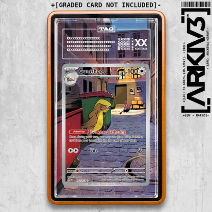 ARKIV3 TAG graded front - Orange