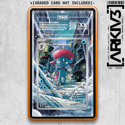 ARKIV3 TAG graded front - Orange