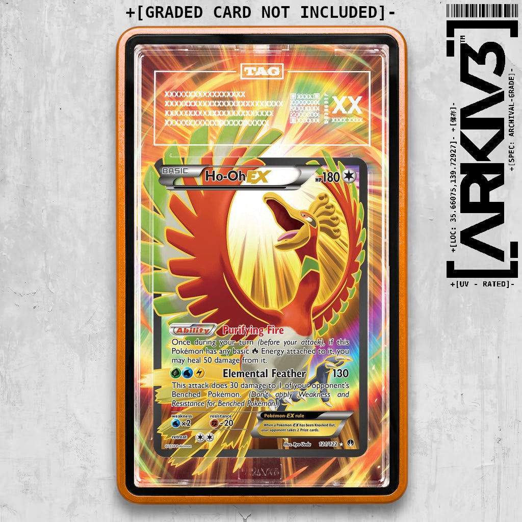 ARKIV3 TAG graded front - Orange