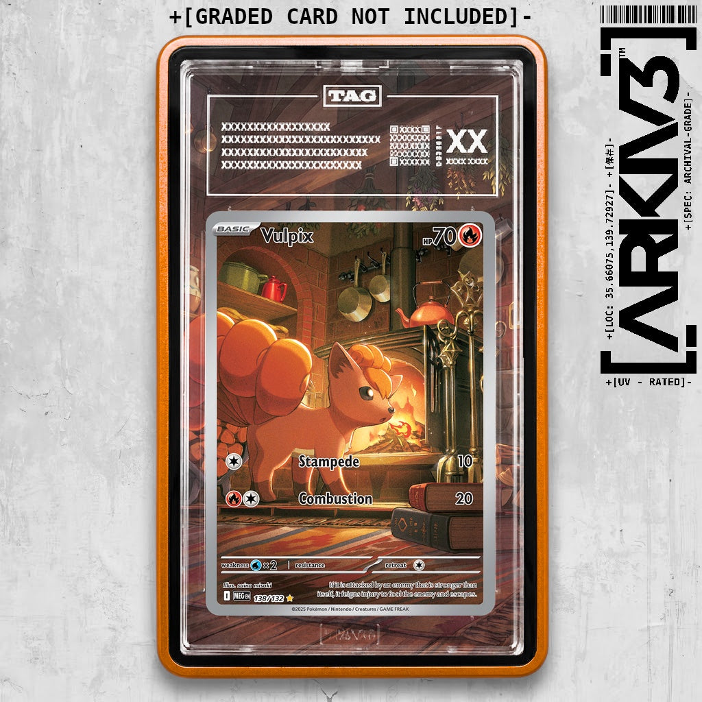 ARKIV3 TAG graded front - Orange