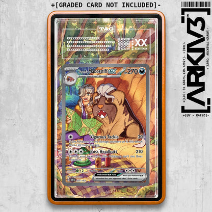 ARKIV3 TAG graded front - Orange