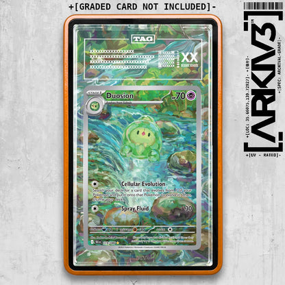 ARKIV3 TAG graded front - Orange