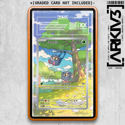 ARKIV3 TAG graded front - Orange
