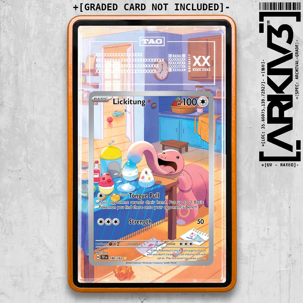 ARKIV3 TAG graded front - Orange