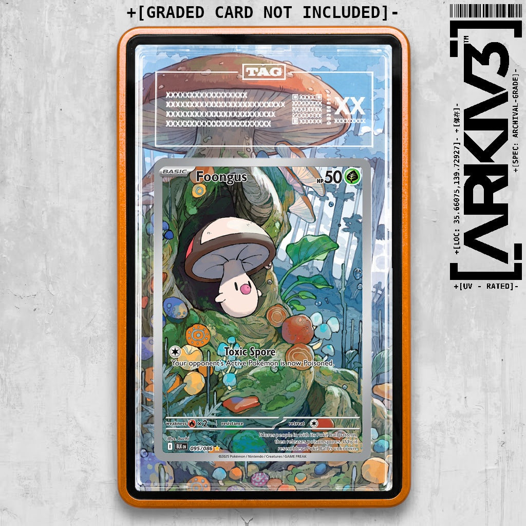 ARKIV3 TAG graded front - Orange