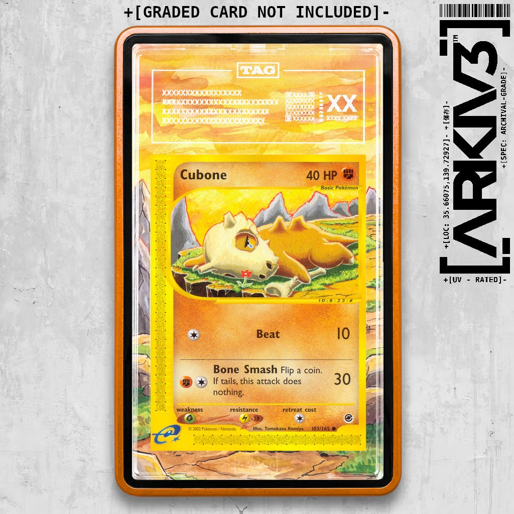 ARKIV3 TAG graded front - Orange