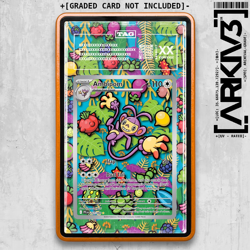 ARKIV3 TAG graded front - Orange