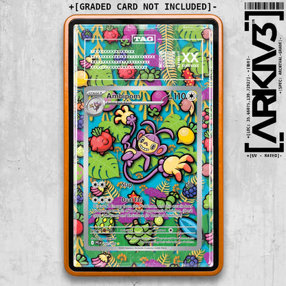 ARKIV3 TAG graded front - Orange