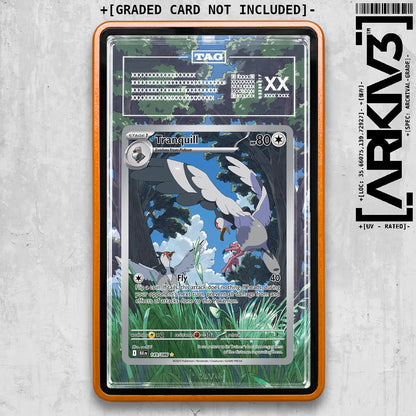 ARKIV3 TAG graded front - Orange