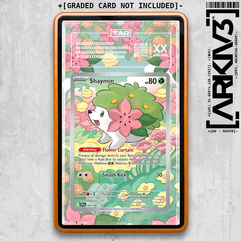 ARKIV3 TAG graded front - Orange