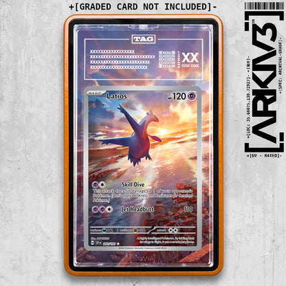 ARKIV3 TAG graded front - Orange