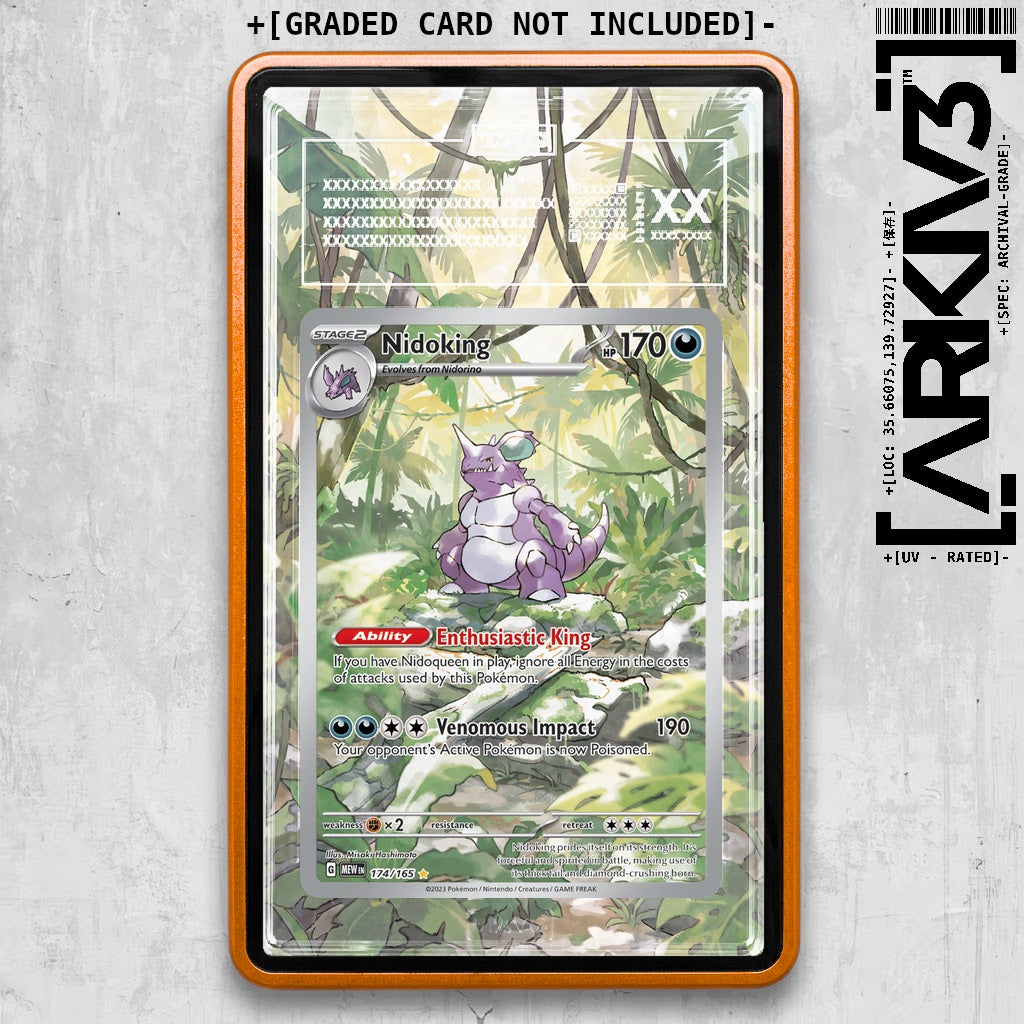 ARKIV3 TAG graded front - Orange