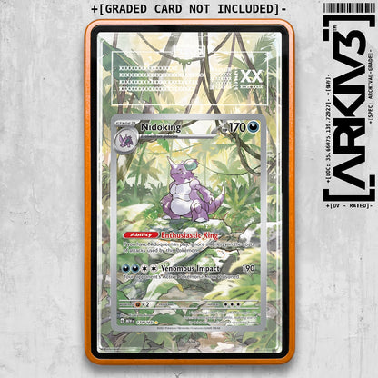 ARKIV3 TAG graded front - Orange