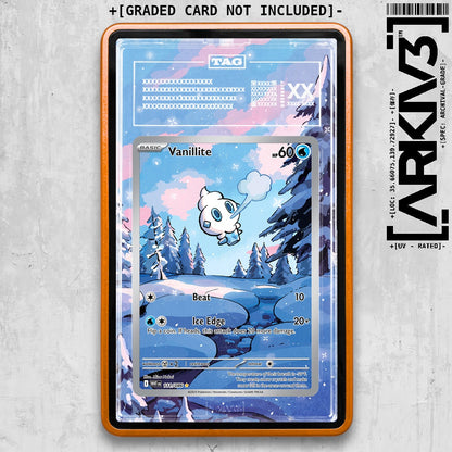 ARKIV3 TAG graded front - Orange