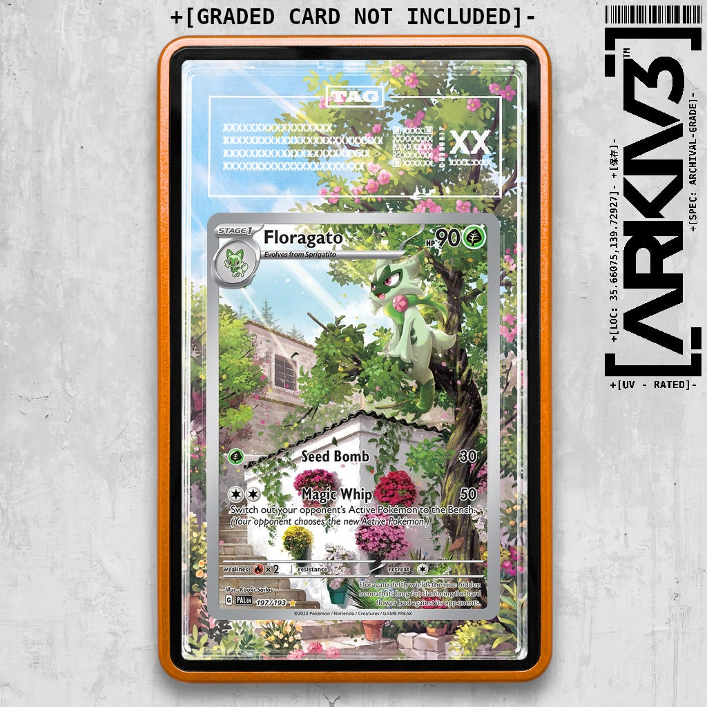 ARKIV3 TAG graded front - Orange