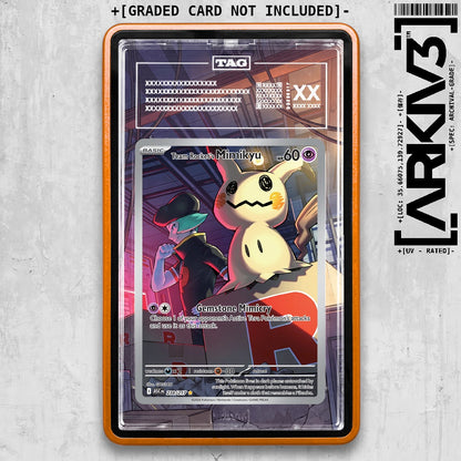 ARKIV3 TAG graded front - Orange