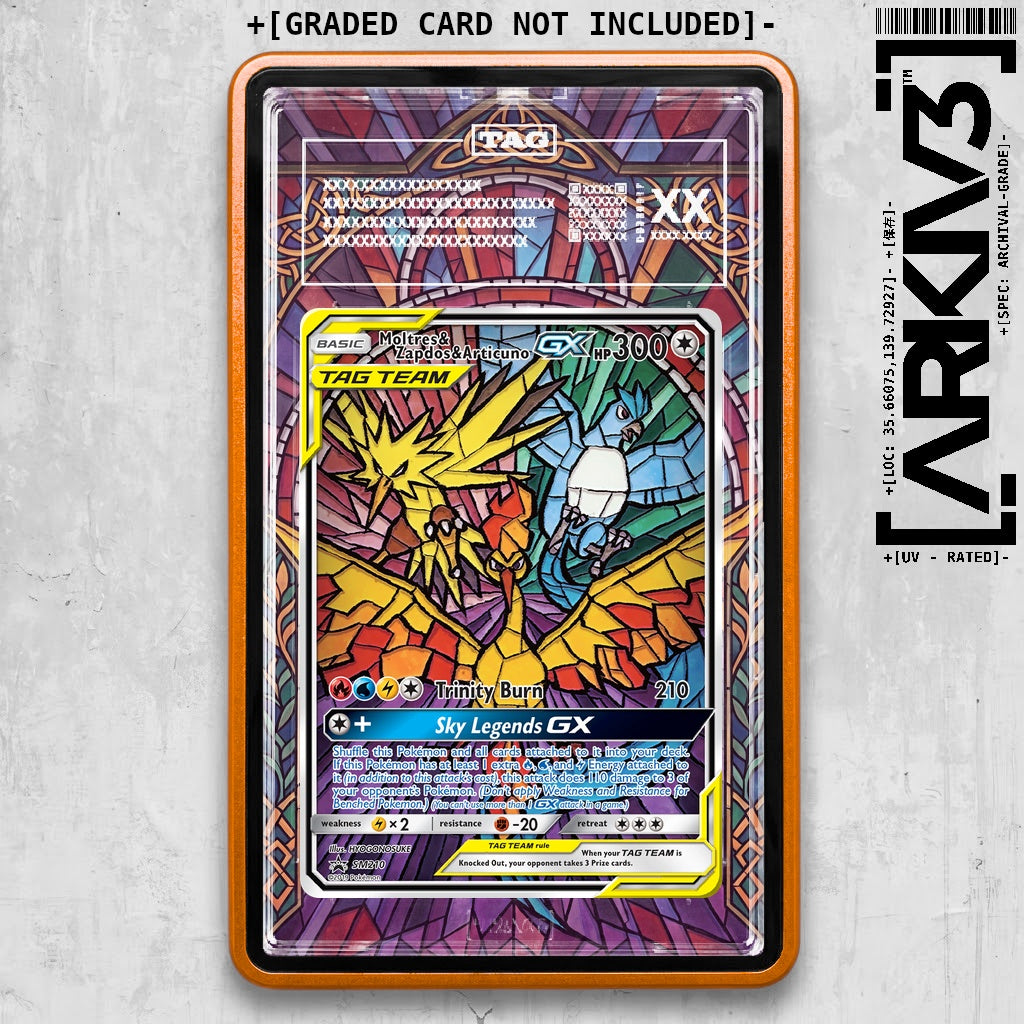 ARKIV3 TAG graded front - Orange