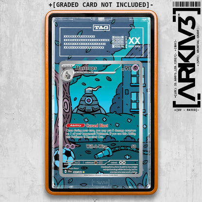 ARKIV3 TAG graded front - Orange