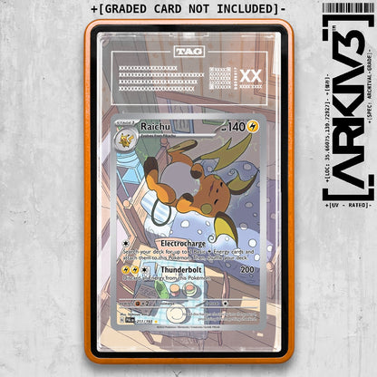 ARKIV3 TAG graded front - Orange