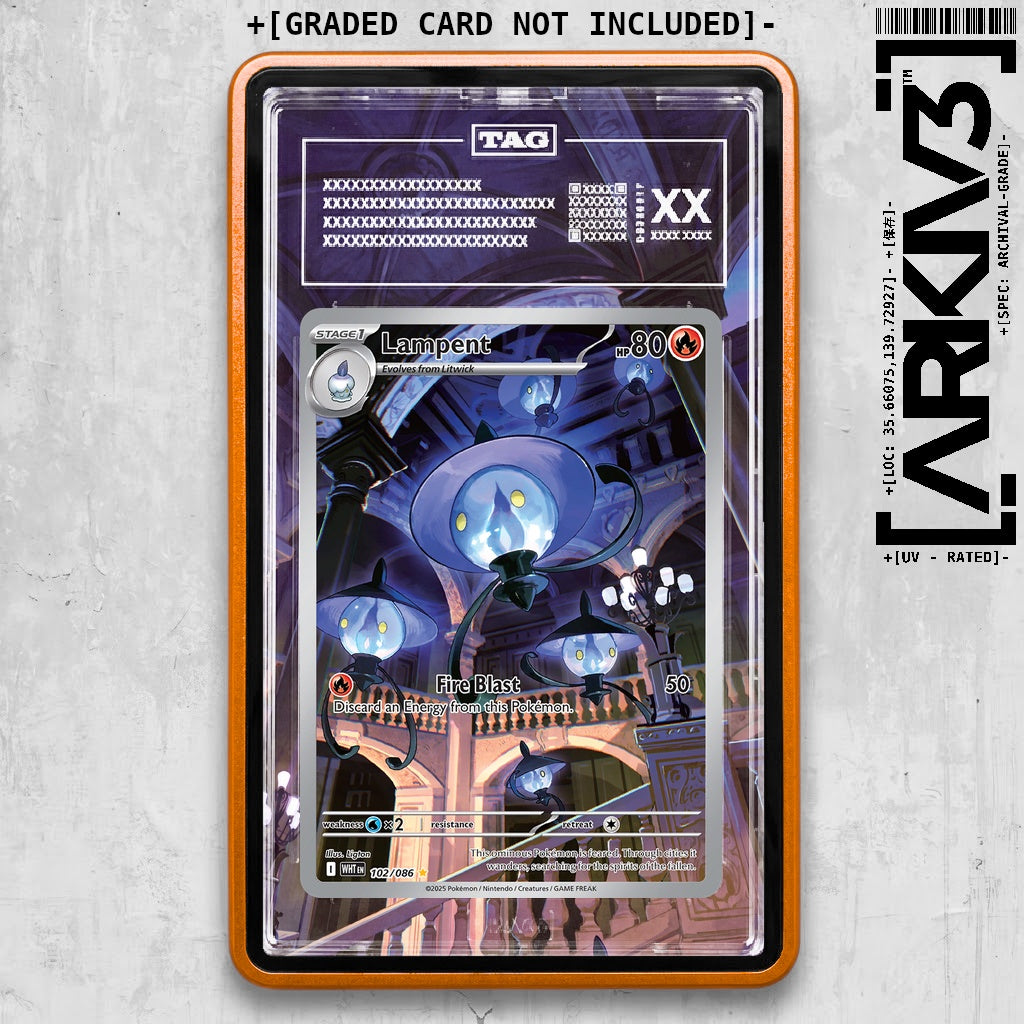 ARKIV3 TAG graded front - Orange