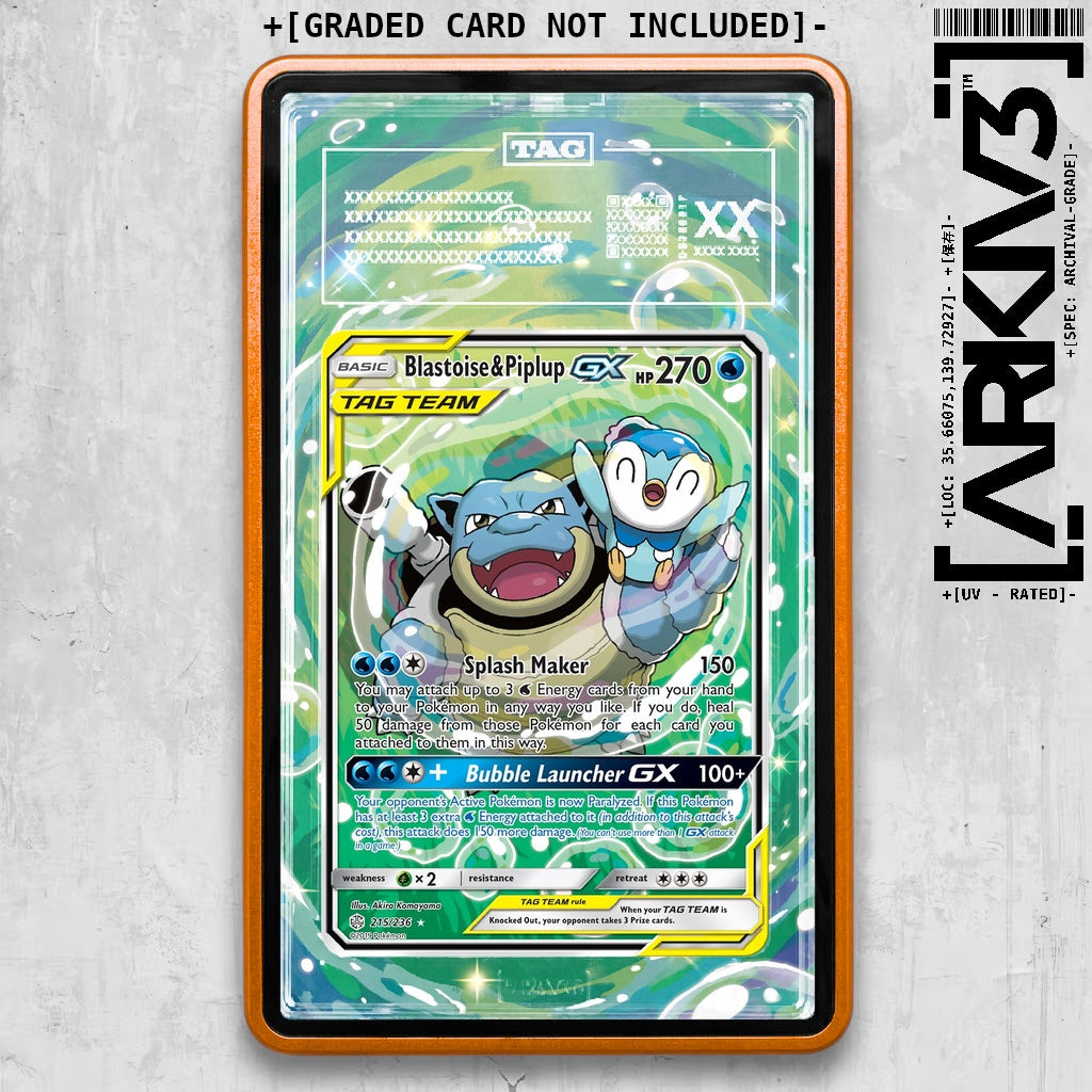 ARKIV3 TAG graded front - Orange