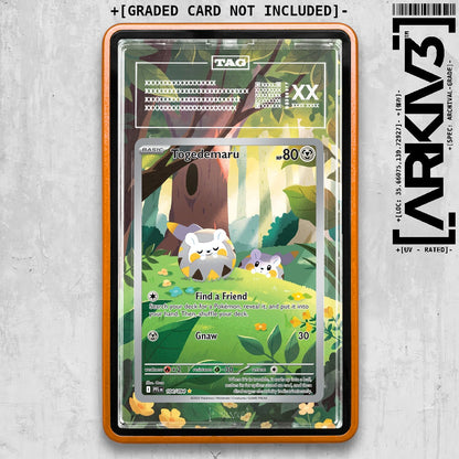 ARKIV3 TAG graded front - Orange