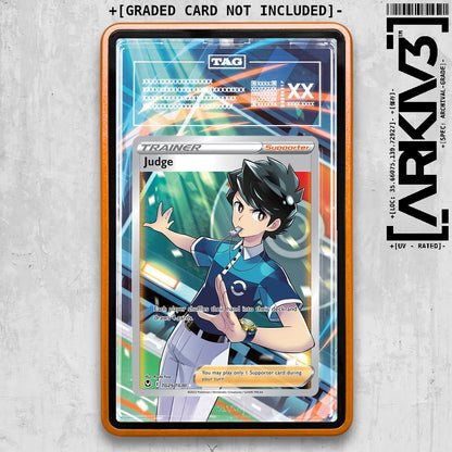 ARKIV3 TAG graded front - Orange