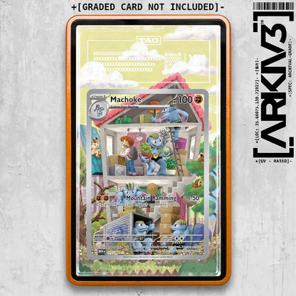 ARKIV3 TAG graded front - Orange