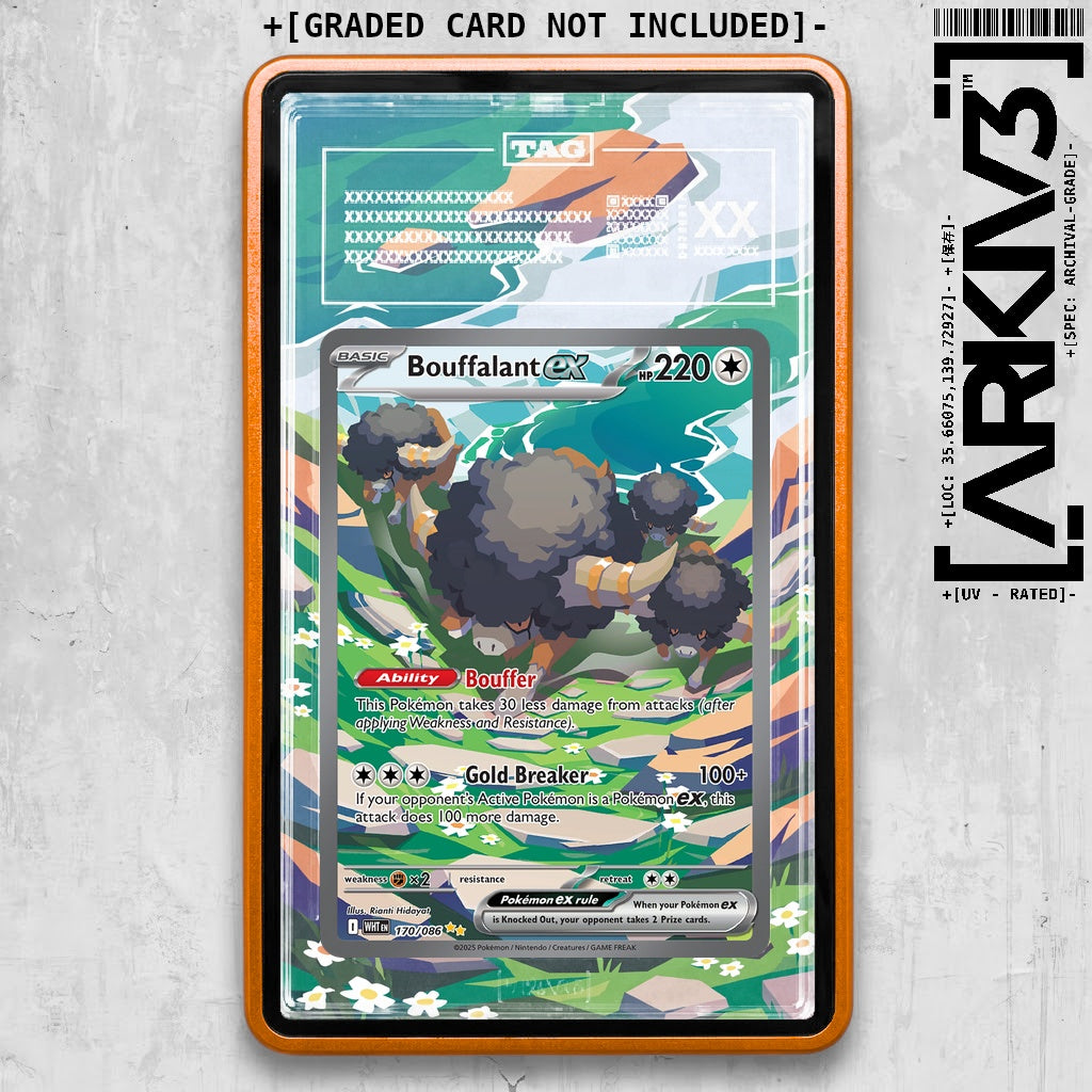 ARKIV3 TAG graded front - Orange