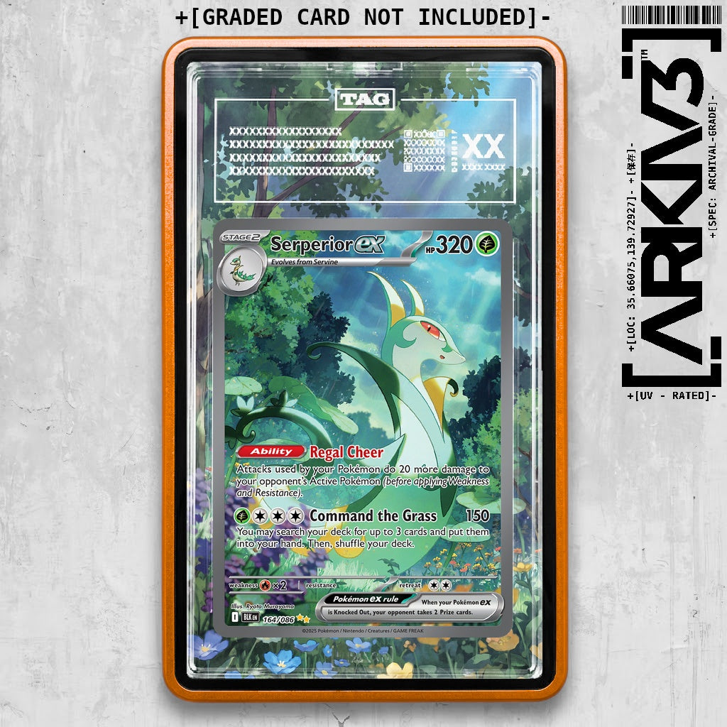 ARKIV3 TAG graded front - Orange