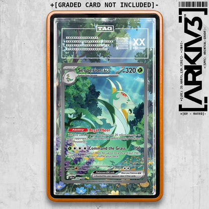 ARKIV3 TAG graded front - Orange
