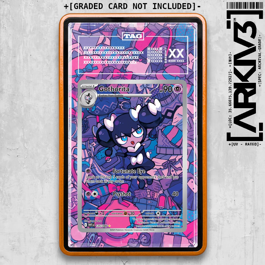 ARKIV3 TAG graded front - Orange