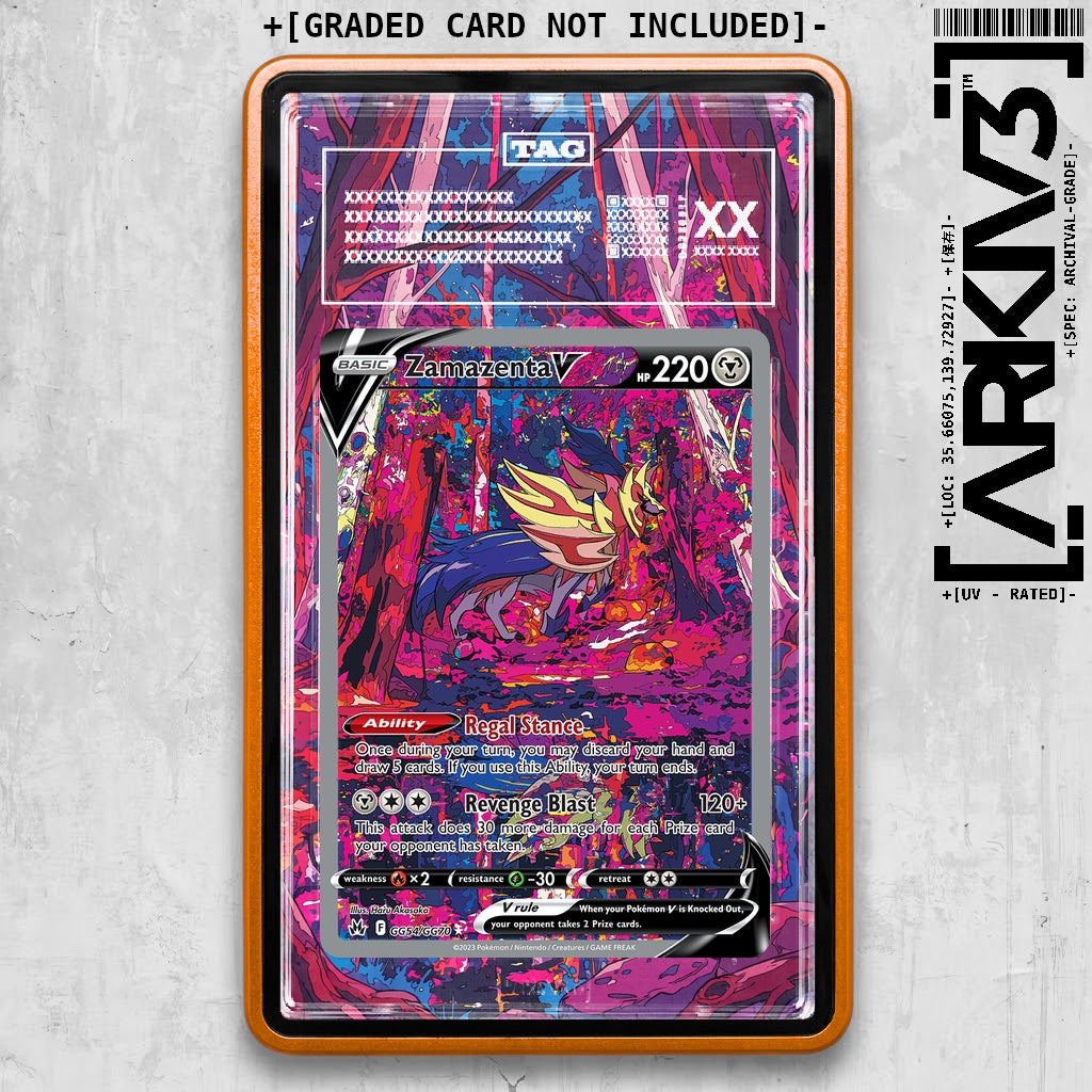 ARKIV3 TAG graded front - Orange