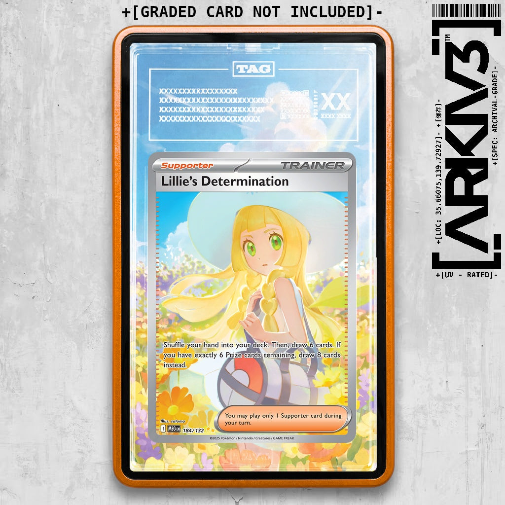 ARKIV3 TAG graded front - Orange