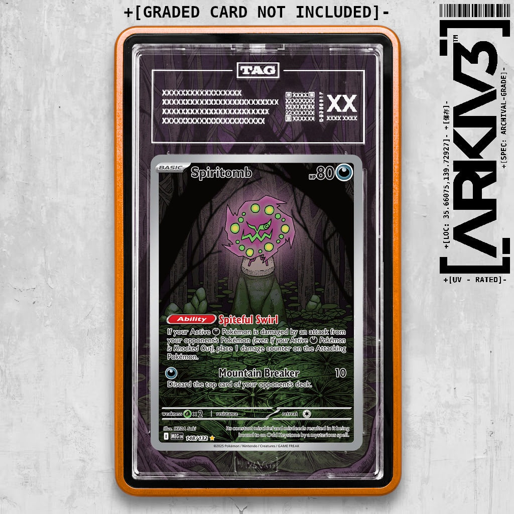 ARKIV3 TAG graded front - Orange