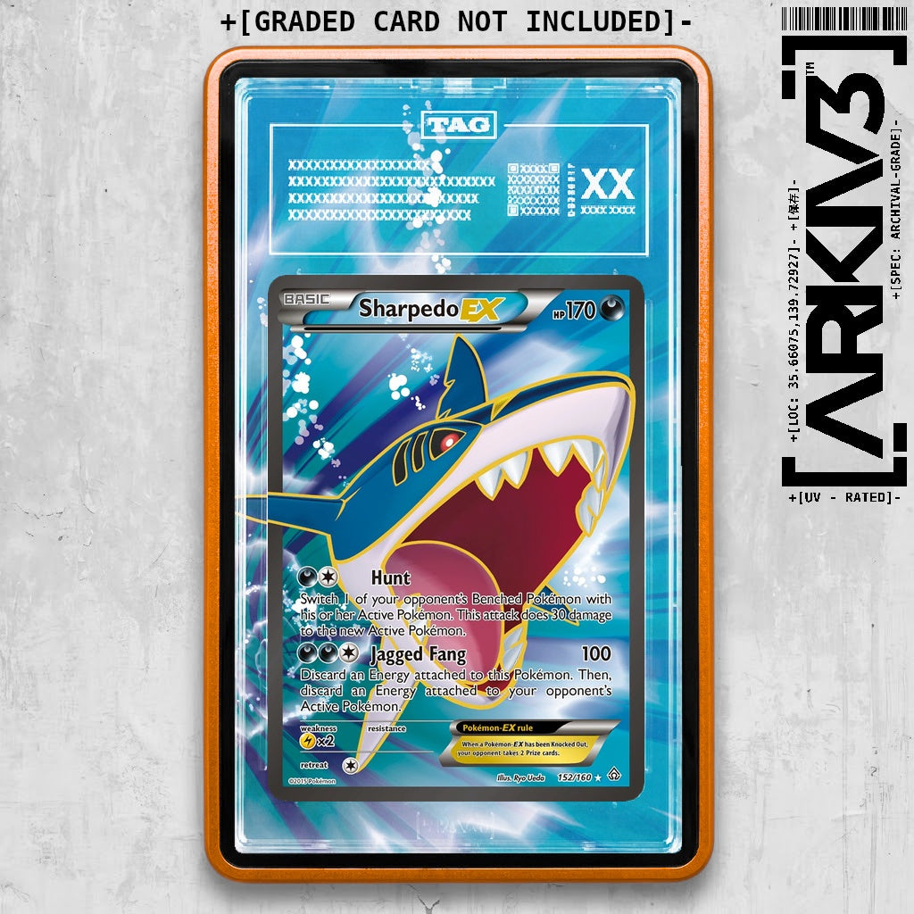 ARKIV3 TAG graded front - Orange