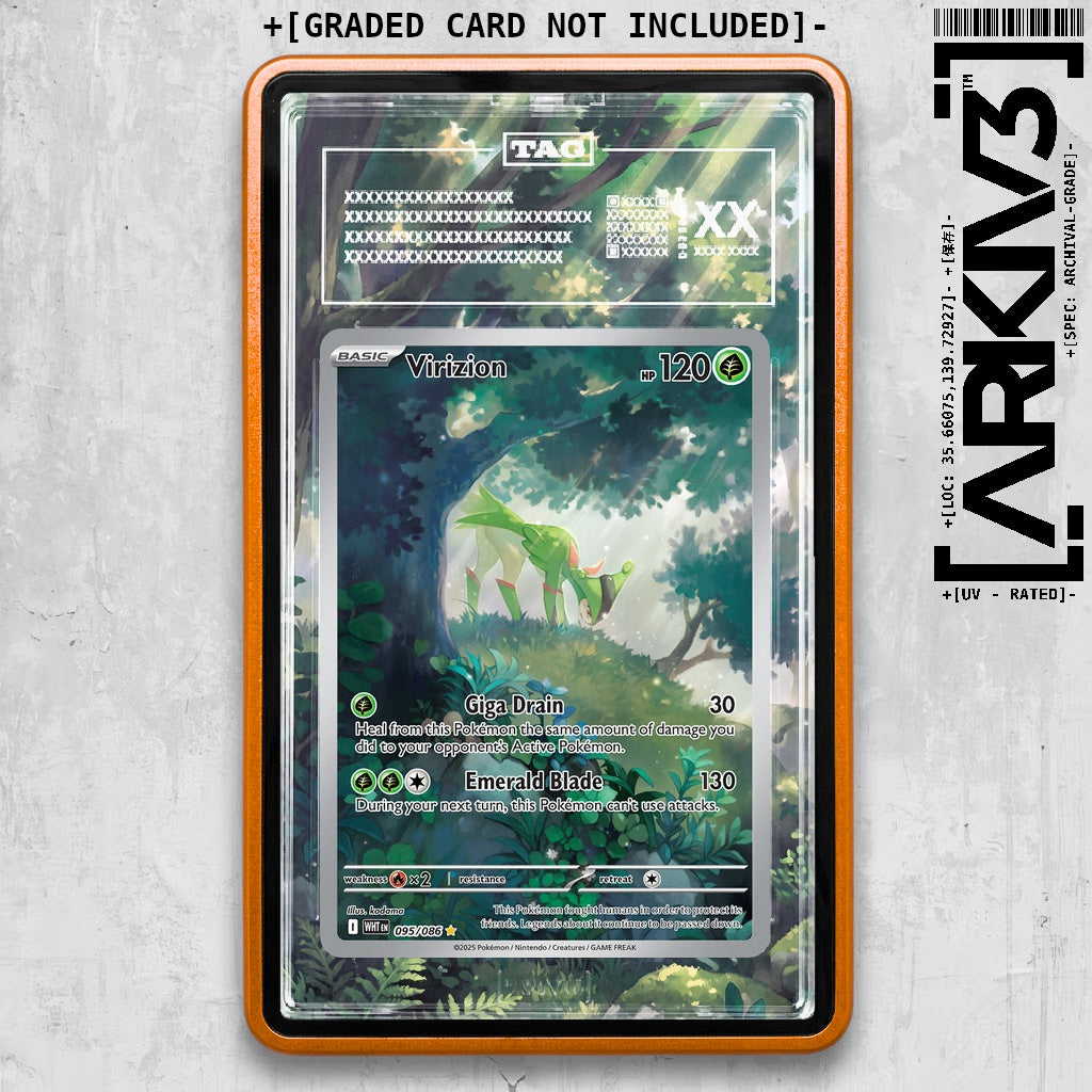 ARKIV3 TAG graded front - Orange