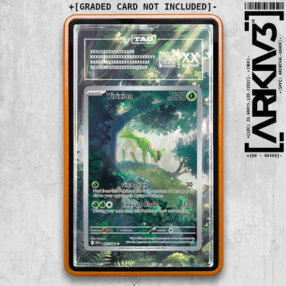 ARKIV3 TAG graded front - Orange