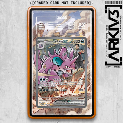 ARKIV3 TAG graded front - Orange