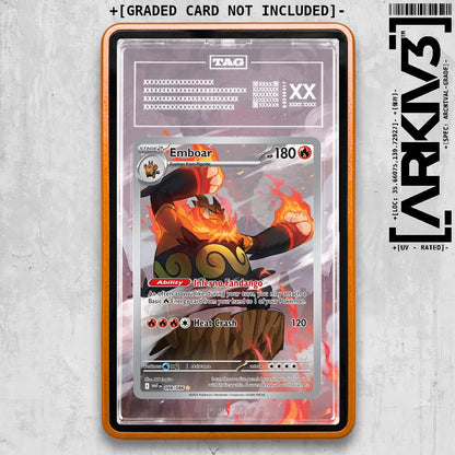 ARKIV3 TAG graded front - Orange