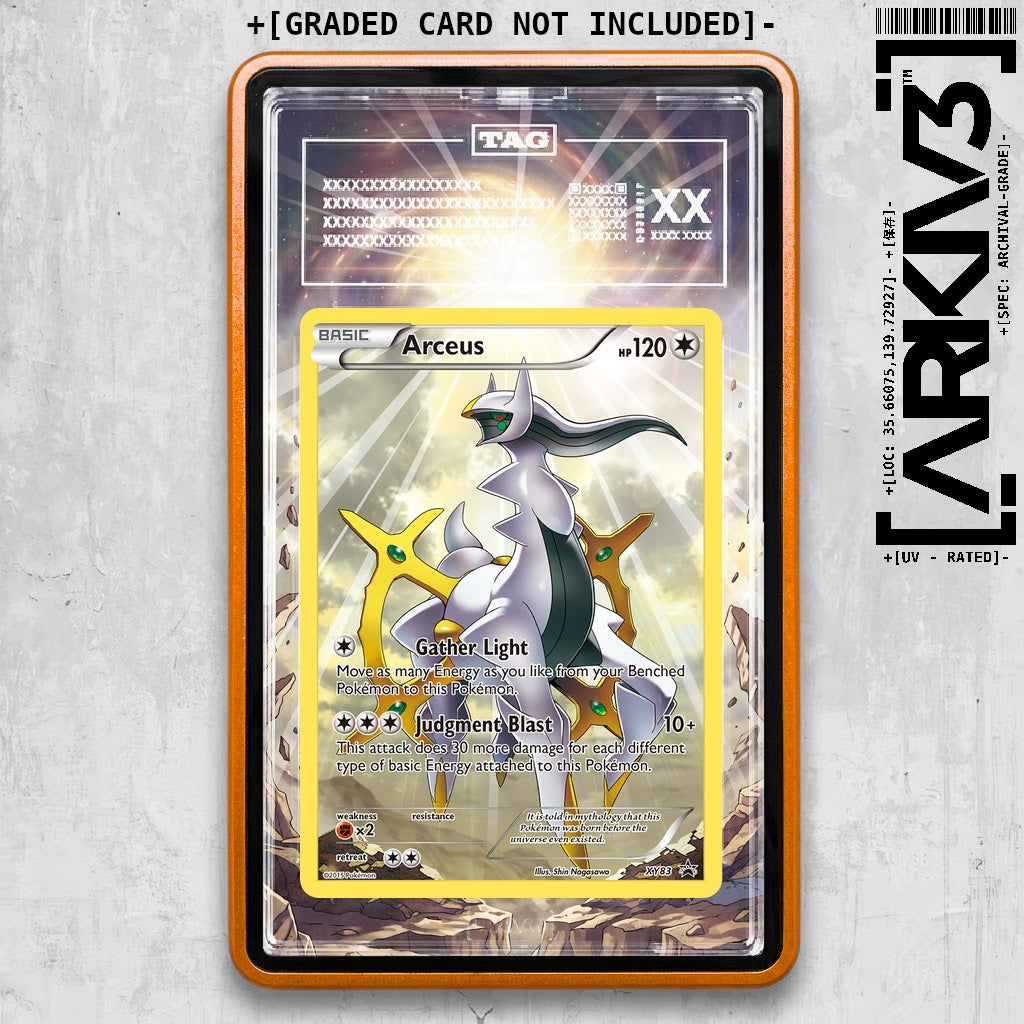 ARKIV3 TAG graded front - Orange