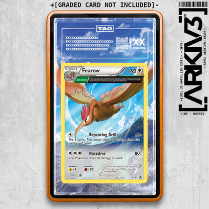 ARKIV3 TAG graded front - Orange