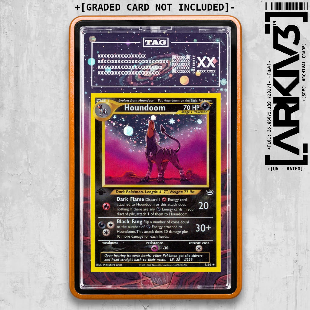 ARKIV3 TAG graded front - Orange