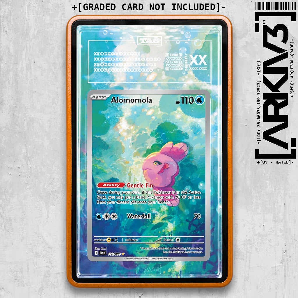 ARKIV3 TAG graded front - Orange