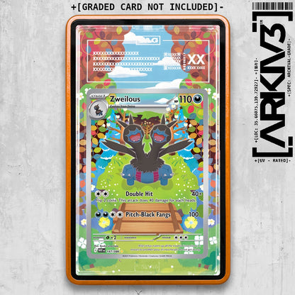 ARKIV3 TAG graded front - Orange