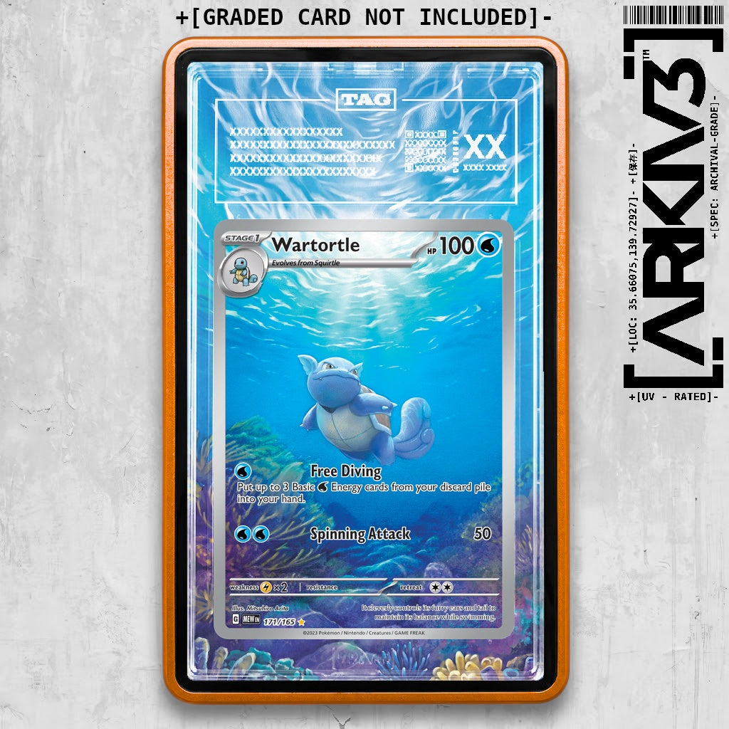 ARKIV3 TAG graded front - Orange