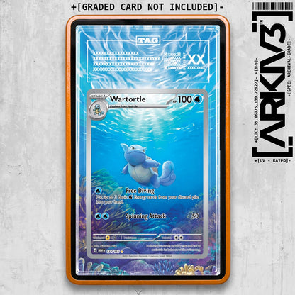 ARKIV3 TAG graded front - Orange